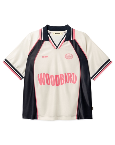 Woodbird - WBWaka Sports Polo - Off White/Navy